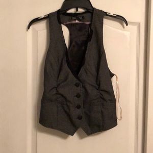 Gray vest
